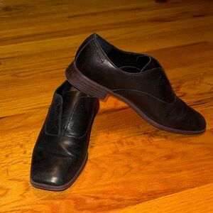 Lucky Brand Black Leather Loafers